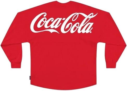 Spirit Jersey Unisex Coca-Cola Classic Long-Sleeve Crew Neck Jersey in Saudi Arabia