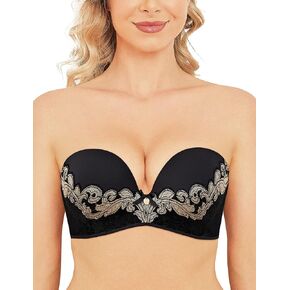 حمالات صدر بدون حمالات للنساء من Wingslove - حمالات صدر رافعة للأعلى من الدانتيل ومبطنة متعددة الاتجاهات ومزودة بسلك سفلي مقاس كبير in Kuwait