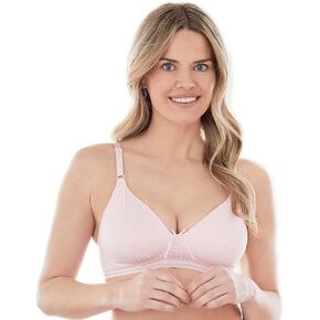 حمالة صدر قطنية لاسلكية مخططة من Bestform 5006248 مع أكواب مبطنة بشكل خفيف in Kuwait