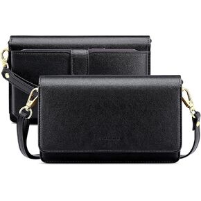 nuoku Small Crossbody Bags for Women, Small Crossbody Purse with Card Slots, Cell Phone Purse for Women with Phone Pocket