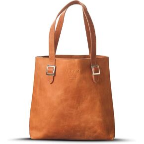 AREV MI, Leather Handbags, Shoulder Bag, Vintage Leather Purses and Handbags for Women, Bucket Handbags - 100% Genuine Leather in Saudi Arabia