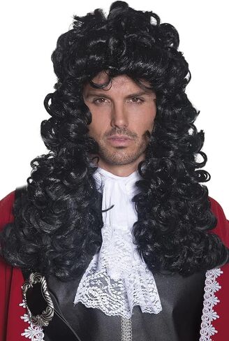 Smiffy's Men's Pirate Captain Wig Long and Curly in Saudi Arabia