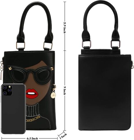 حقائب يد نسائية جديدة من إمبريير، محفظة للوجه، حقائب يد غير تقليدية، حقائب كتف كروسبودي in Kuwait