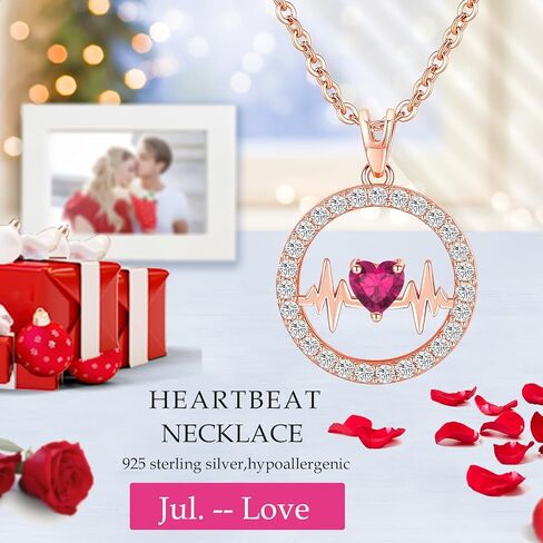 قلادات لافومو للنساء من الفضة الاسترليني قلادة على شكل قلب ذهبي أنت في قلبي مجوهرات الحب دائرة تشيكوسلوفاكيا هدايا للنساء الصديقة والزوجة والأم والابنة في عيد الميلاد والذكرى السنوية وعيد الميلاد وعيد الحب in Kuwait