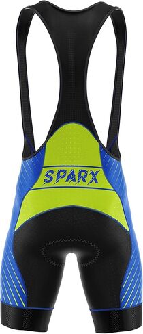 Sparx Men's Cycling Bib Shorts Road Bike 3D Padded Cycling Bibs Biking Bicycle Shorts UPF50+ in Saudi Arabia