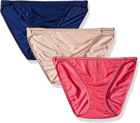 Vanity Fair Women's 3 Pack Illumination String Bikini Panty 18308 in Saudi Arabia