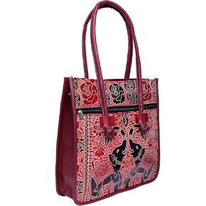 Indian Handmade Leather Ethnic Vintage Tribal Shoulder Bag Purse