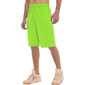 PIQIDIG شورت رجالي كاجوال للتمارين الرياضية وكرة السلة والجري جولف شورت رياضي مع جيوب in Kuwait