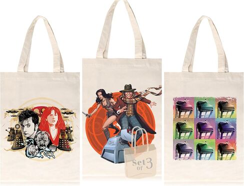 مجموعة حقائب توت من دكتور هو مكونة من 3 قطع - بضائع الهدايا الرسمية للرجال والنساء in Kuwait