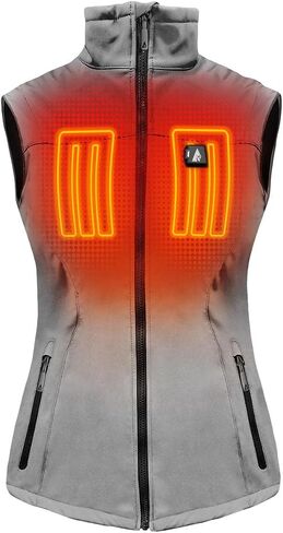 ActionHeat Women's 5V Heated Vest, Slim Lightweight Softshell with Battery Pack in Kuwait