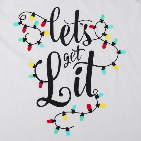 Plus Size Christmas T Shirts Women Xmas Raglan Baseball Long Sleeve Tee Shirt Merry Christmas Holiday Tee Tops in Saudi Arabia