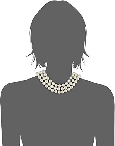 Kenneth Jay Lane Pearl Necklace Designs Worn By Famous First Ladies (Barbara Bush and Jackie Kennedy) in Saudi Arabia