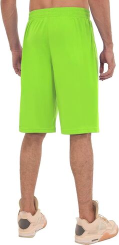 PIQIDIG شورت رجالي كاجوال للتمارين الرياضية وكرة السلة والجري جولف شورت رياضي مع جيوب in Kuwait