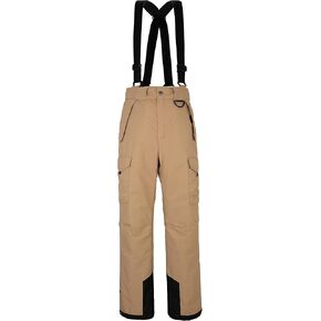 Wantdo Men's Waterproof Ski Pants Warm Insulated Snow Outdoor Cargo Pants