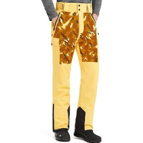 HARD LAND Men's Snow Ski Pants Waterproof Insulated Winter Windproof Snowboard Pants