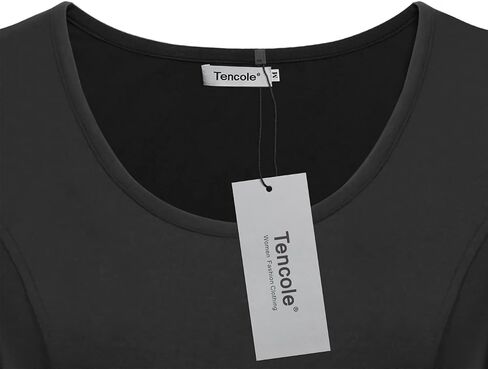 Tencole Womens Short Sleeve Summer Tunic Tops for Leggings Loose Fit Hide Belly Shirts Empire Waist Casual Tops in Kuwait