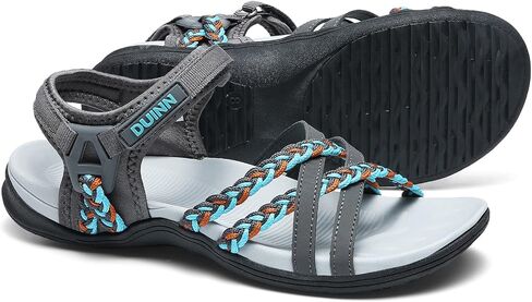 UBFEN Womens Hiking Sandals Outdoor Comfortable Sport | Lightweight, Water Sandals, Adjustable Straps, Arch Support, Ideal for All-Day Wear, Beach, Vacation, Camping, Walking in Saudi Arabia