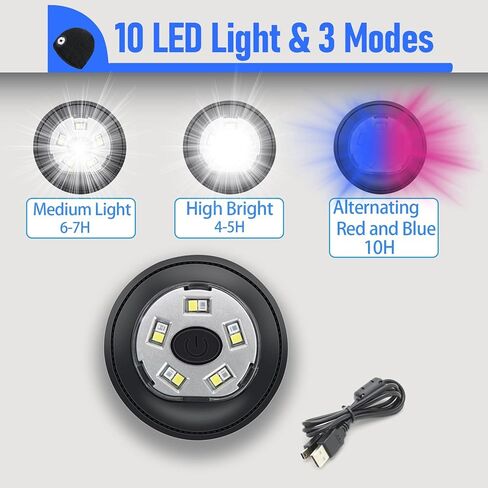 Upgraded LED Beanie Hat with Light Rechargeable Beanie with Light Detachable Headlamp Beanie Hat for Stocking Stuffers Unique Gifts for Men Unique Men Gifts Ideas Black in Kuwait