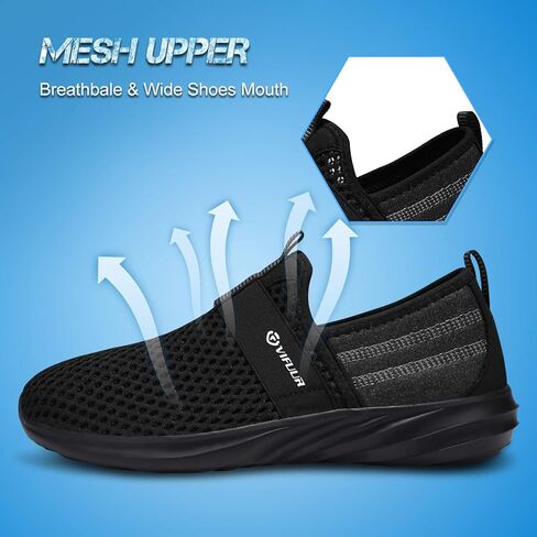 VIFUUR Men Womens Water Shoes Aqua Barefoot Athletic Sports Shoes for Beach Surf Walking Kayaking Boating Pool in Kuwait