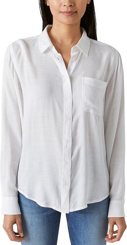 Lucky Brand Women's Boyfriend Button Down Shirt in Saudi Arabia