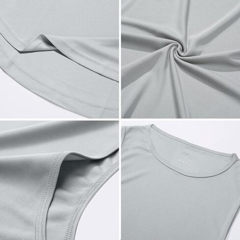 Wowcarbazole UPF 50+ رجل تجريب تانك الأعلى سريعة الجافة أكمام قمصان SPF تشغيل العضلات القمصان in Kuwait