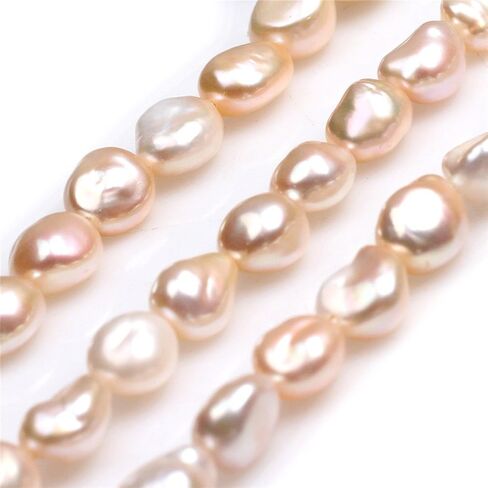 Freshwater Cultured Pearl Beads for Jewelry Making Natural Gemstone 11mm Black with Peacock Green Luster Round 15" JOE FOREMAN in Kuwait