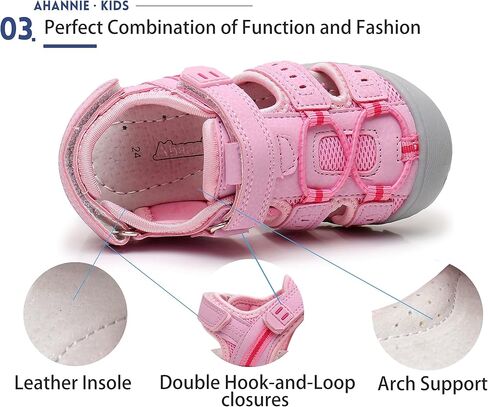 Boys Girls Outdoor Sport Sandals,Kids Closed Toe Beach Sandals, Toddler Summer Sandals in Kuwait