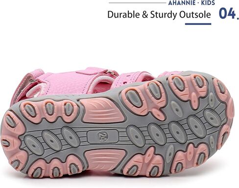 Boys Girls Outdoor Sport Sandals,Kids Closed Toe Beach Sandals, Toddler Summer Sandals in Kuwait