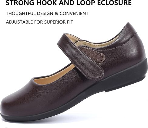 PANDANINJIA Sandy Girls Mary Jane School Uniform Shoes Dress Girls Flats for Toddler Little Kid Big Kid in Saudi Arabia