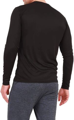 1 Pack/6 Pack Men’s Long Sleeve T Shirts,Running Sun Protection UPF 50+ Shirts Quick-Dry Workout T-Shirts in Saudi Arabia