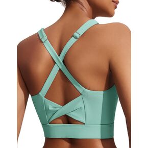 حمالة صدر من COOrun Wirefree عالية الدعم للنساء مقاس صغير إلى كبير للارتداء اليومي، وممارسة التمارين، وتوفر دعمًا للظهر in Kuwait