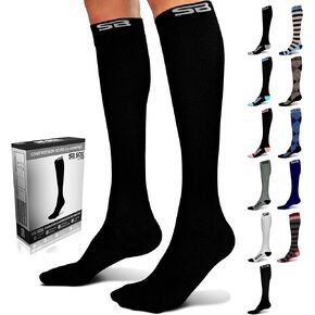 SB SOX Lite Compression Socks (15-20mmHg) for Men & Women – Best Socks for All Day Wear!