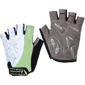 ROVOS Cycling Gloves Mountain Bike Gloves Biking Gloves for Men/Women 5MM Shock Absorbing Pads Half Finger Sports Bicycle Gloves-for Workout Motorcycle Gym Training Outdoor