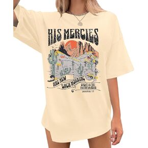 قمصان نسائية مسيحية كبيرة الحجم قمصان مسيحية ملهمة بإيمان يسوع تيشيرتات آية الكتاب المقدس كاجوال تي شيرت in Kuwait