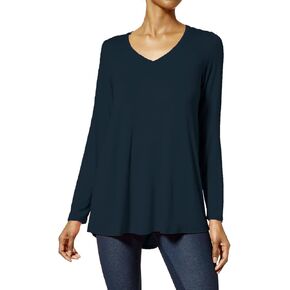 HUE Women's Jeggings & Tunic - Essential Denim Leggings - Stretchy Jeans for Women - V Neck Legging Tee in Kuwait