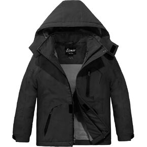 Spmor Boys Waterproof Ski Jacket Warm Coat Windproof Winter Snowboarding Jacket in Kuwait