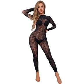 Blindery جوارب الجسم حجر الراين انظر من خلال بذلة Bodycon ملابس شبكة الجسم البدلة قطعة واحدة