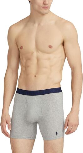 POLO RALPH LAUREN mens Classic Fit Stretch Boxer Brief 3-pack in Saudi Arabia