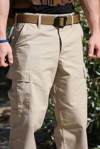 LA Police Gear BDU Pants for Men, Mil-Spec Ripstop Tactical Pants, BDU Tactical Cargo Pants in Kuwait