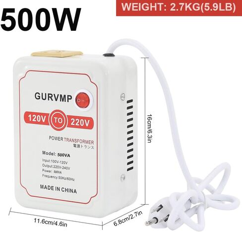 110v/120V to 220v Step up Converter watts with 220V Output for Using and China Appliance in Europe Quantity (300W) in Saudi Arabia