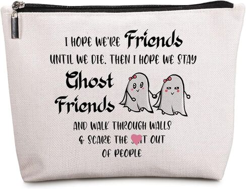 هدية صديقة للنساء، هدايا الصداقة لأفضل صديق بيستي BFF، هدية عيد ميلاد للأصدقاء حقيبة مستحضرات التجميل فكرة هدية in Kuwait