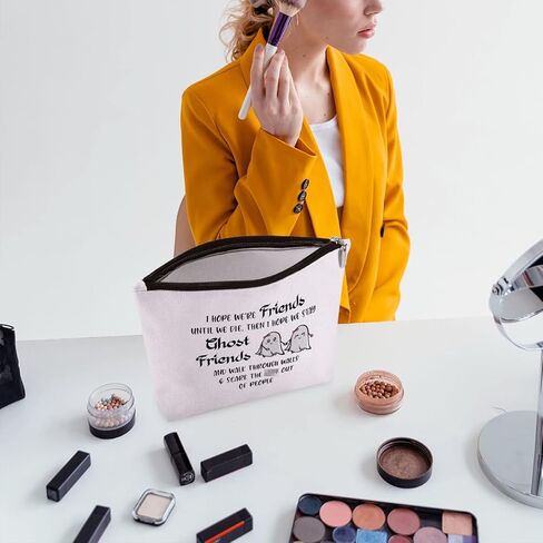 هدية صديقة للنساء، هدايا الصداقة لأفضل صديق بيستي BFF، هدية عيد ميلاد للأصدقاء حقيبة مستحضرات التجميل فكرة هدية in Kuwait