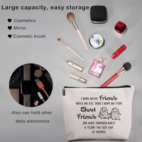 هدية صديقة للنساء، هدايا الصداقة لأفضل صديق بيستي BFF، هدية عيد ميلاد للأصدقاء حقيبة مستحضرات التجميل فكرة هدية in Kuwait