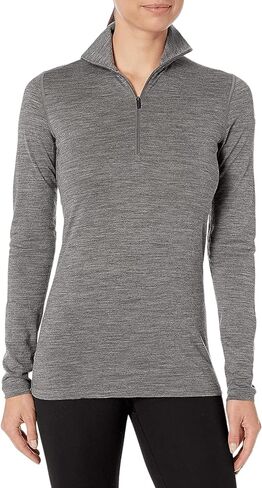 Icebreaker Merino Women's 200 Oasis Long Sleeve Thermal Cold Weather Half Zip Base Layer Top in Saudi Arabia