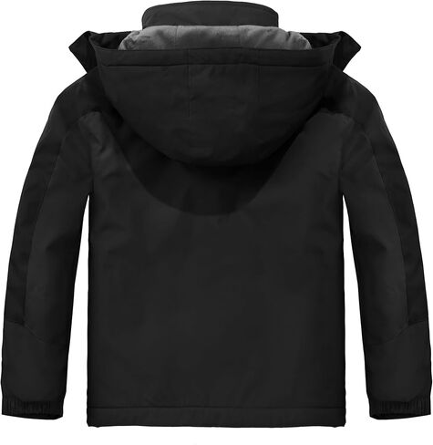 Spmor Boys Waterproof Ski Jacket Warm Coat Windproof Winter Snowboarding Jacket in Kuwait