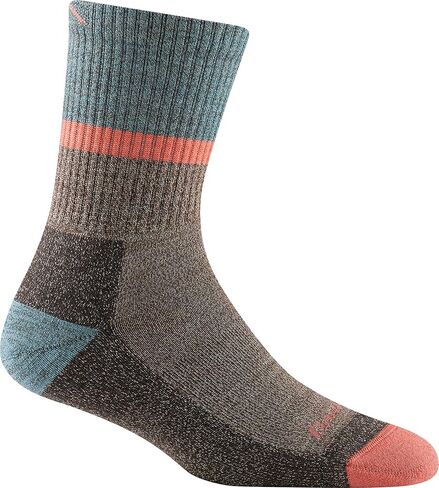 جورب Darn Tough Ranger Micro Crew متوسط ​​الوزن مع وسادة - للسيدات in Kuwait