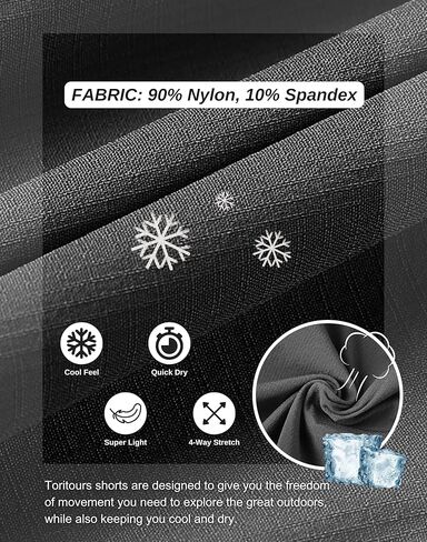 Toritours المشي لمسافات طويلة السراويل البضائع للرجال، تمتد السراويل الرياضية الرجالية سريعة الجافة جولف السراويل الرجال الصيف تشغيل السراويل عارضة in Kuwait