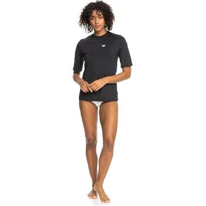 Roxy Women's Standard Enjoy Waves بأكمام قصيرة وفضفاضة تناسب Rashguard in Kuwait