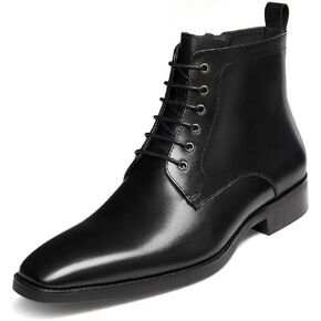 GIFENNSE Mens Chukka Boots Mens Dress Boots Oxford Leather Boots Famal Chelsea Boots for Men in Kuwait
