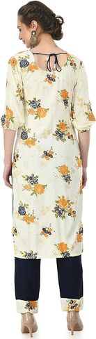 بنطلون كورتي بالازو من القطن الهندي للنساء من AnjuShree Choice، توب تونيك للسيدات in Kuwait